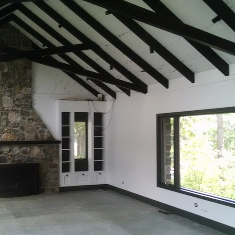 Interior stain stripping restaining greenwood